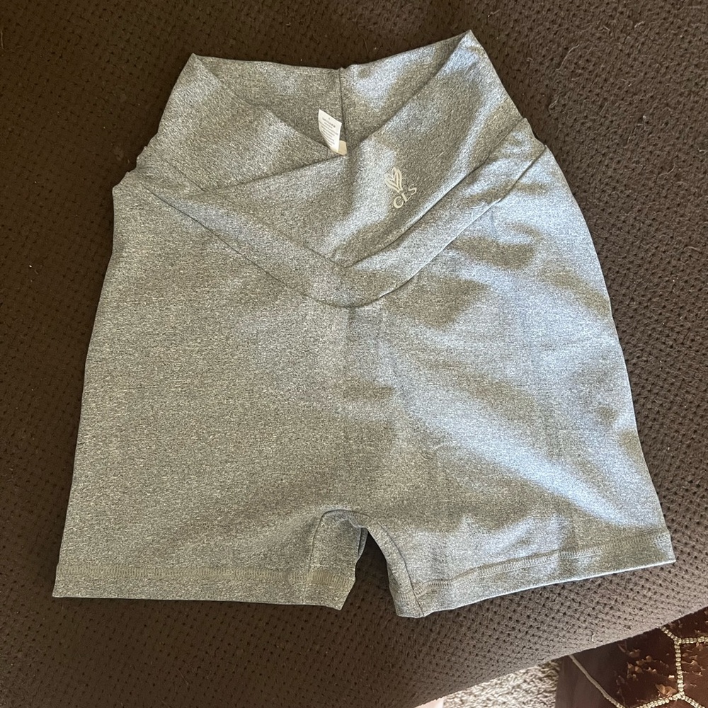 Cls Biker Shorts - Gray, Small